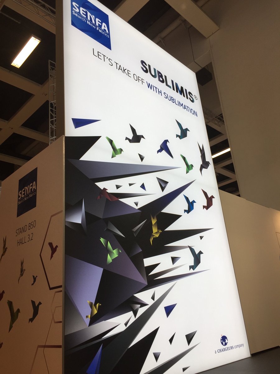 SENFA_chargeurs's tweet image. Last day to discover our new SUBLIMIS version, personalized blinds and our acoustic solutions for interior decoration on booth B50 HALL 3.2 ! Have a great FESPA exhibition !! @FESPA @MF_Chargeurs #SUBLIMIS #BLINDS #ACOUSTICSOLUTION #SENFA #DECOPRINT #DECOMIND #FESPA2018