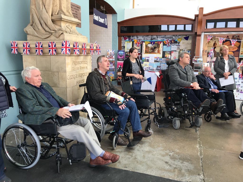 GravesendMarket's tweet photo. We have the #Gravesend Disability Access Group in today as part of Gravesend #disabilityaccessday assessing areas of the town #LYLM2018 #Loveyourlocalmarket https://t.co/4kLbTNEZS7