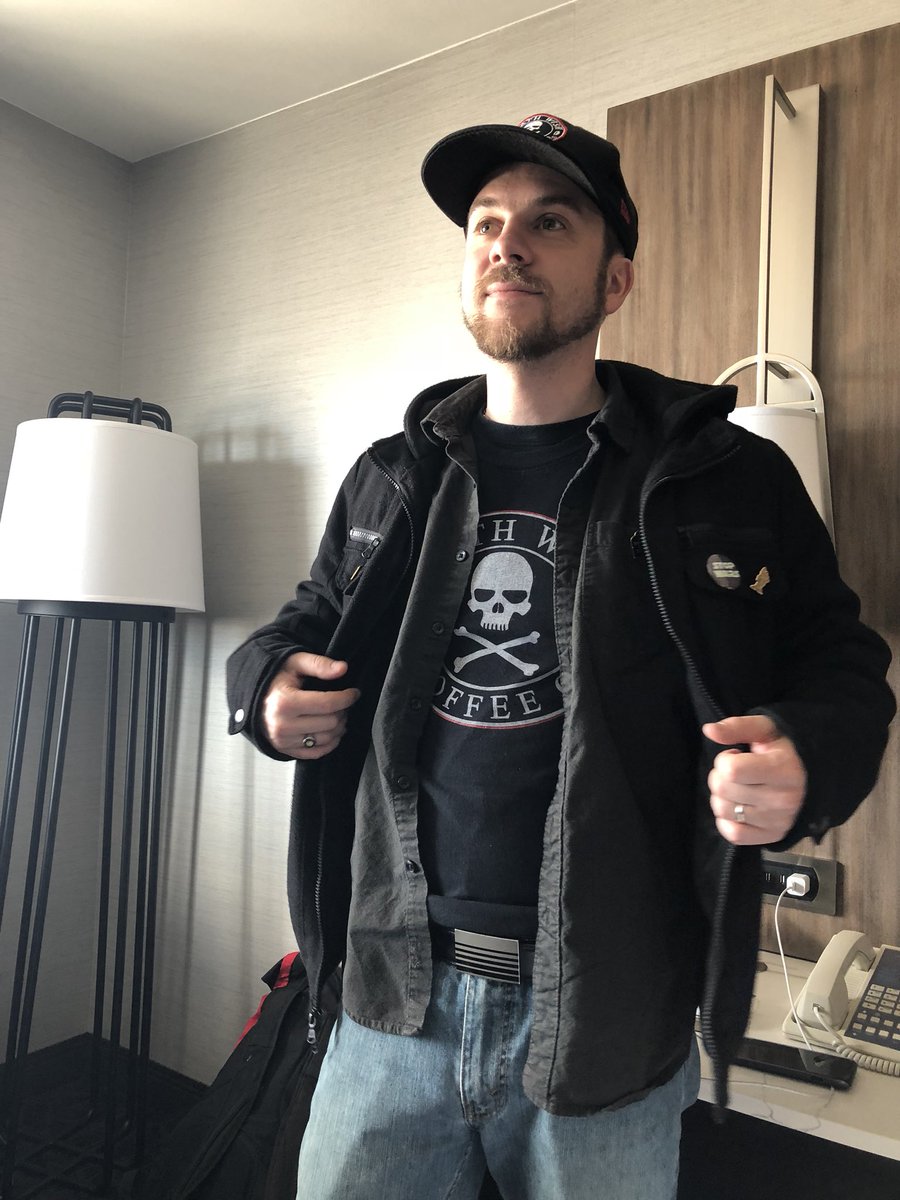 Happy Birthday to the hardest working dude with the coolest job in the world, our professional nerd <a href="/JeffWishCoffee/">Incedible Jeff but Spooky</a>