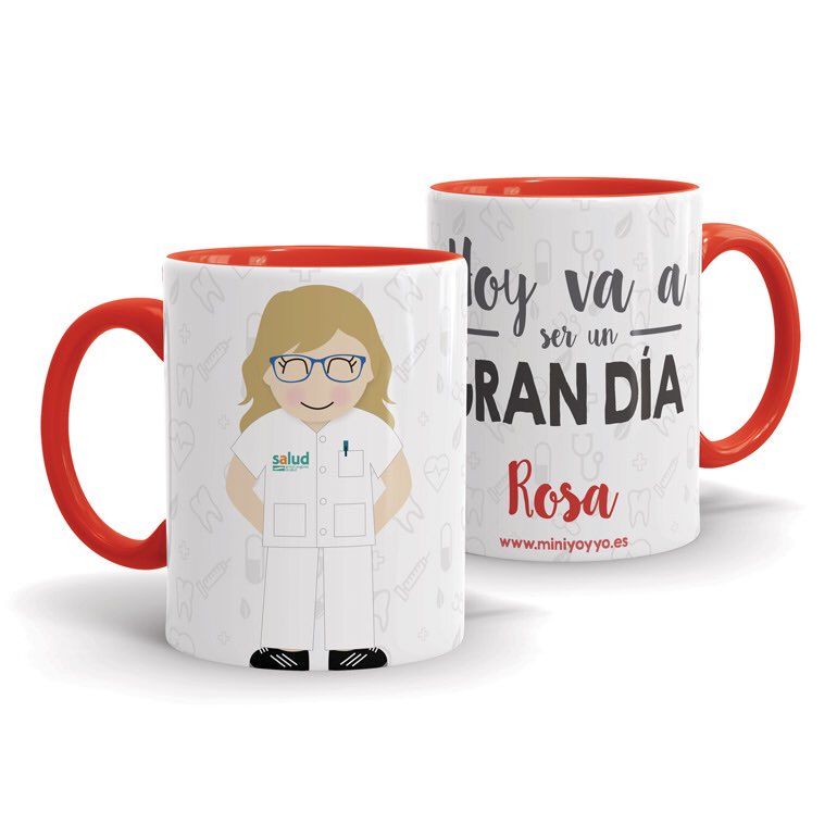 miniyoyyo's tweet photo. El mejor regalo para esa amiga a la que no ves el pelo porque se pega el día estudiando las oposiciones... ¡una taza #enfermera personalizada para que no le falte café en sus jornadas de estudio! ☕️🗂📚👩🏻‍⚕️ #miniyoizate
▶️ https://t.co/LRSilYG1jF https://t.co/jCflC0e56o