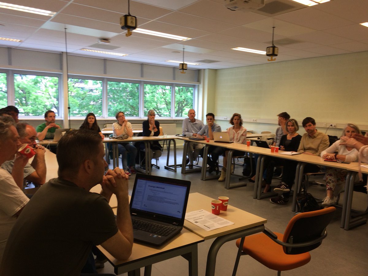 #Fontyssociallabs gaan met elkaar en betrokkenen van #TEC    #TECforsociety in gesprek over vervolgstappen voor multidisciplinaire samenwerking