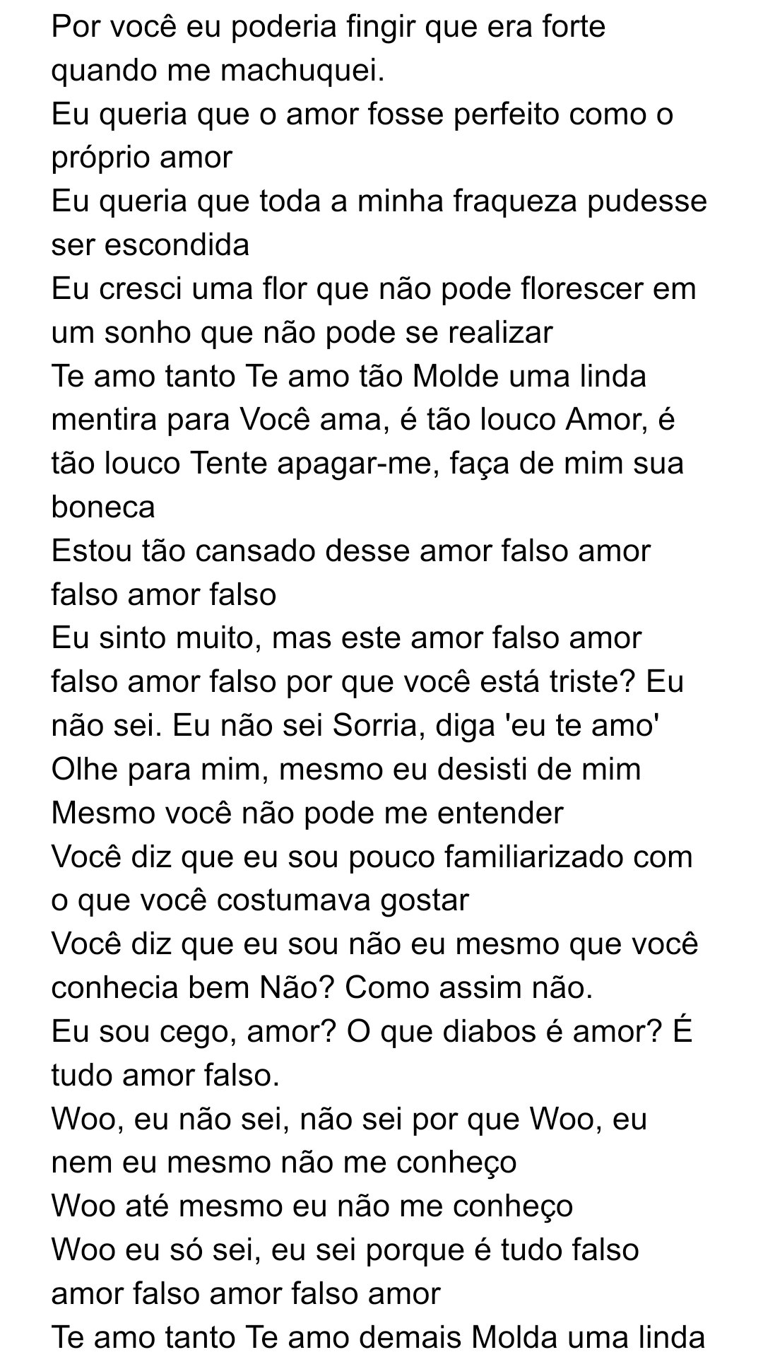 true love tradução em portugues. 