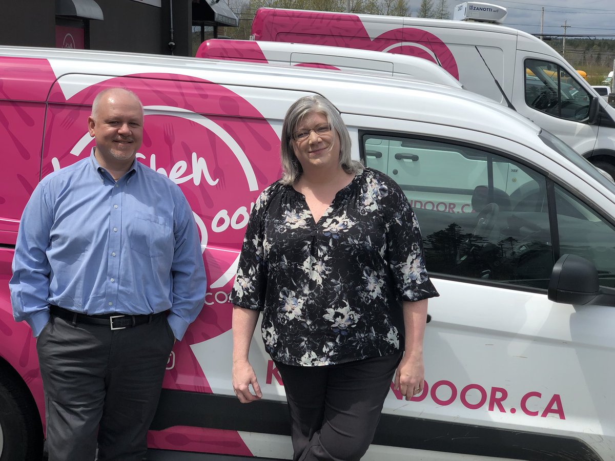 StreamFinancial's tweet photo. Our inaugural #XStreamTrips passenger is Patty Howard CEO/Owner of @KDCatering Listening to the story of where she began to where she is now is truly inspiring. She also shared some valuable tips for small businesses ๐ https://t.co/e7W7CPMgiV #Halifax #NovaScotia @TasteofNS https://t.co/kci8W5PwVR