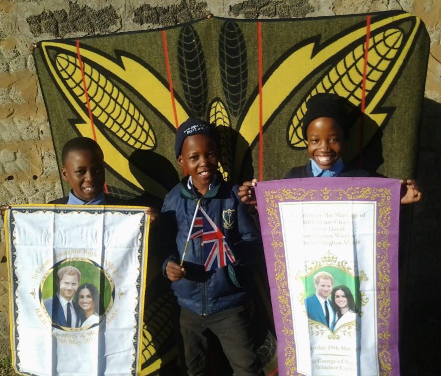 Ready to PARTY tomorrow as the wedding of the year kicks off! 
#royalwedding
#harryandmeghan
#aintnopartylikeabasothoparty
#FridayFeeling 
#teammsiziafrica 
#lesotho