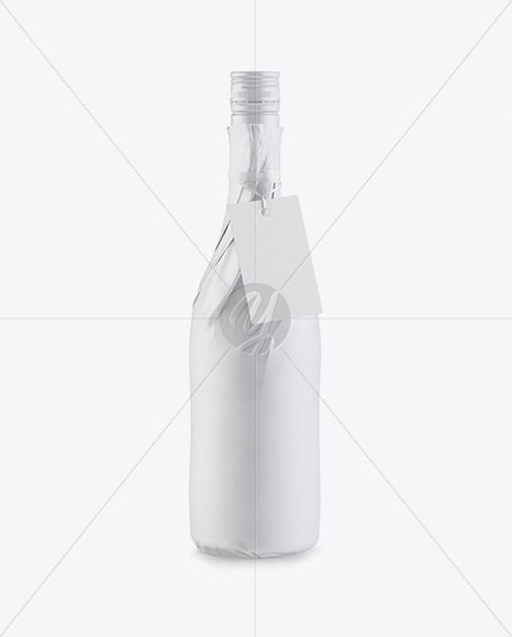 Download Yellow Images On Twitter Wine Bottle In Matte Paper Wrap W Label Mockup Https T Co Taqdwvsaup PSD Mockup Templates