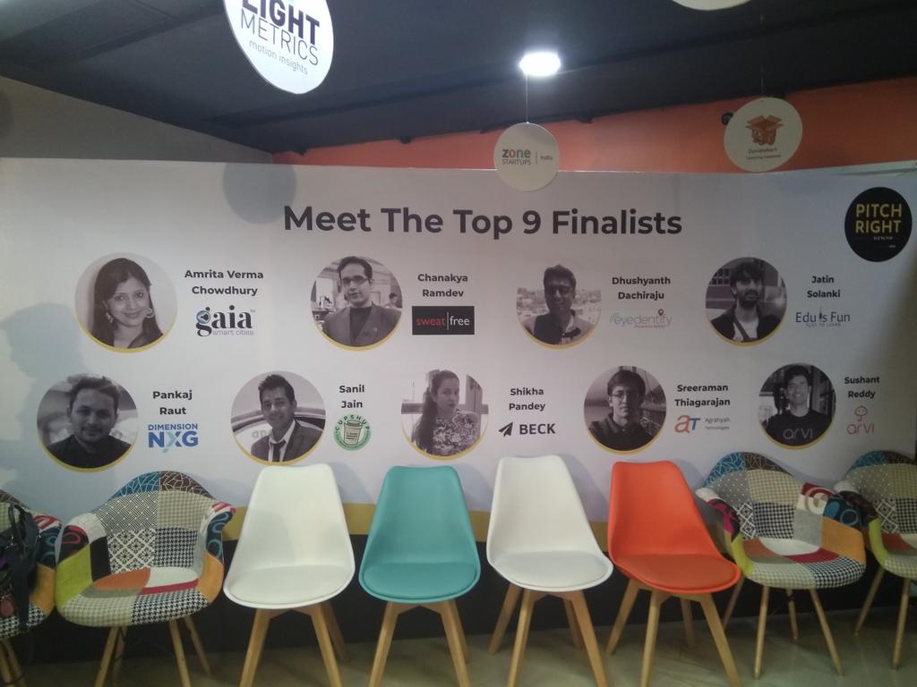 <a href="/ZoneStartUpsIn/">Zone Startups India | BRTSIF</a> for #PitchRight Grand Finale <a href="/GaiaSmartCities/">Gaia Smart Cities</a> <a href="/SumitChowdhury/">Sumit D Chowdhury</a> <a href="/AasthaSayal/">Aastha Sayal</a> <a href="/prasunkagrawal/">Prasun Agrawal</a>