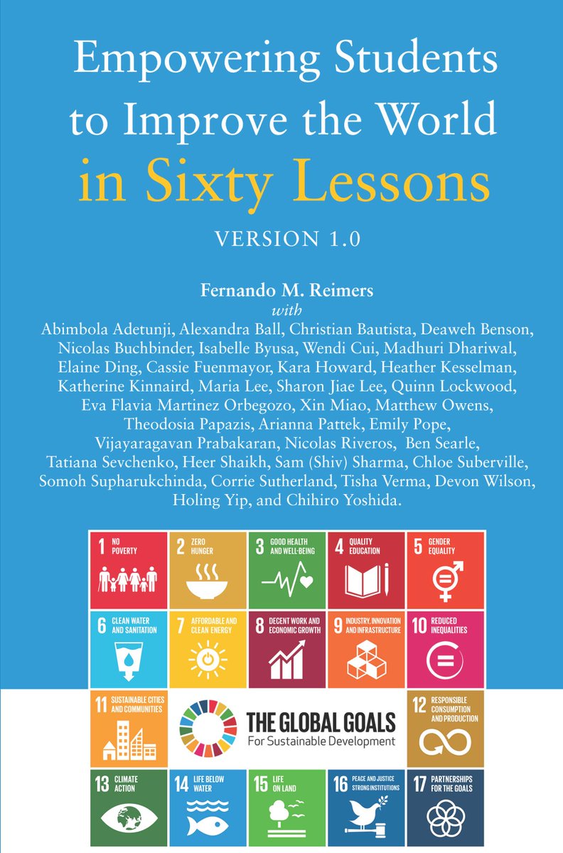 FernandoReimers's tweet image. In Celebration of @Harvard @hgse @HarvardAlumni @harvardglobaled Commencement these kindle books on Global Citizenship Education free from 5/21 to 5/25 
tinyurl.com/y9pa4pqx
tinyurl.com/y98x5w76
tinyurl.com/ybssnk7e
tinyurl.com/y9uur6hc
tinyurl.com/y8qxn2og
