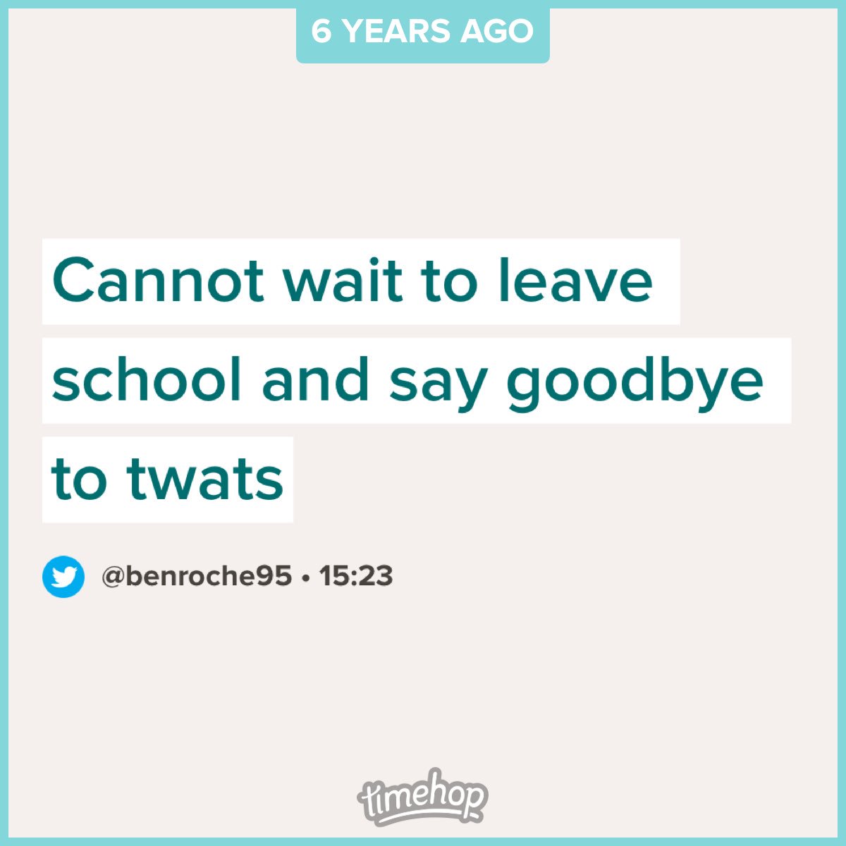 benroche95's tweet photo. I miss you all https://t.co/B5gEUnpzyc