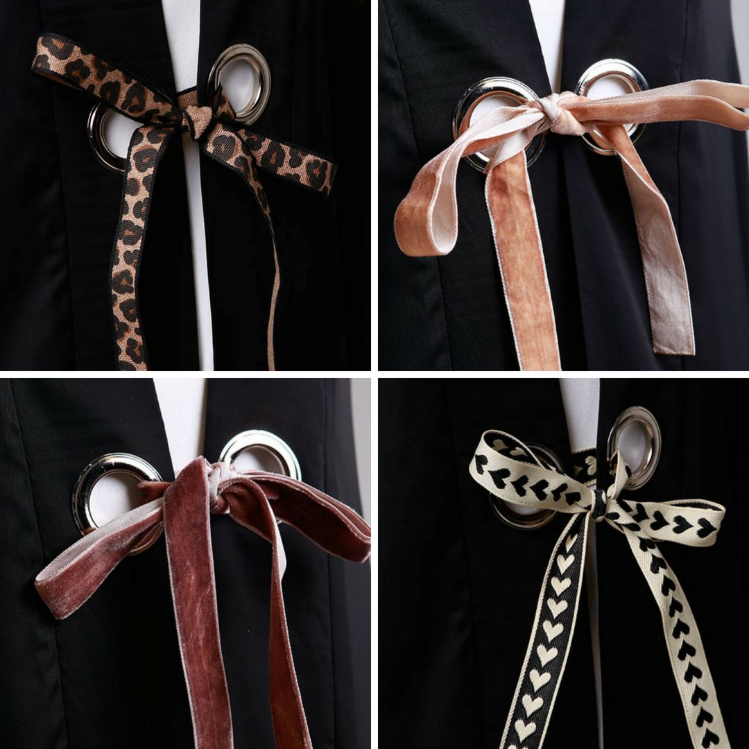 HayaCollective's tweet photo. EYELET ABAYA IS BACK! 
With over 15 unique ribbon options to choose from.

Shop now at https://t.co/rCfNxtq764 
#Eid '18 orders close at midnight this Sunday, 20th May.

Eyelet Abaya R799. 
Add a set of ribbons for R99 per set. https://t.co/D4uWV0CNLR