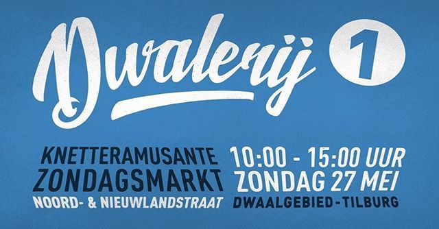 Volgende week zondag sta ik met Koffiesmaak op de Dwalerij in Tilburg.  Kom je langs voor een smaakvolle filterkoffie met of zonder lekkernij? Zondag 27 mei a.s. tussen 10:00 en 15:00 uur in het Dwaalgebied. Tot dan! ift.tt/2wV4mSU