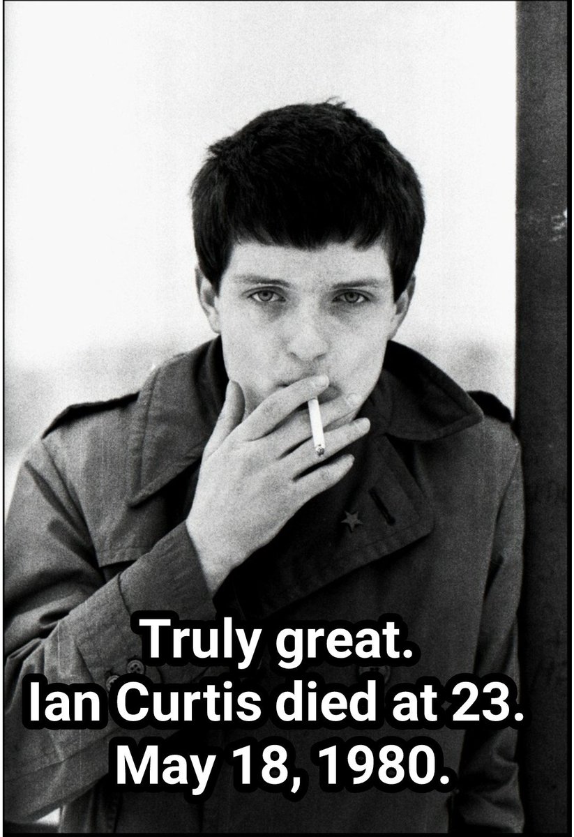 theJeremyVine's tweet photo. Before we say “Ian Curtis would have got better treatment these days,” let's remember that suicide is still the biggest killer of young men in this country https://t.co/YYECqfL72z