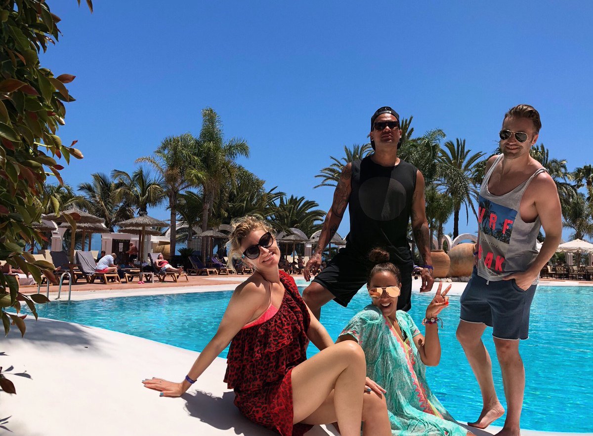vengaboys's tweet photo. We loved it @ Maspalomas Pride πβ€οΈ & Had some time to relax afterwards...
Meanwhile the #NonStopWorldTour continues!β¨ πππ
Next up: Today @ #MIDDLESBOROUGH π¬π§ https://t.co/mmBETpQRpW