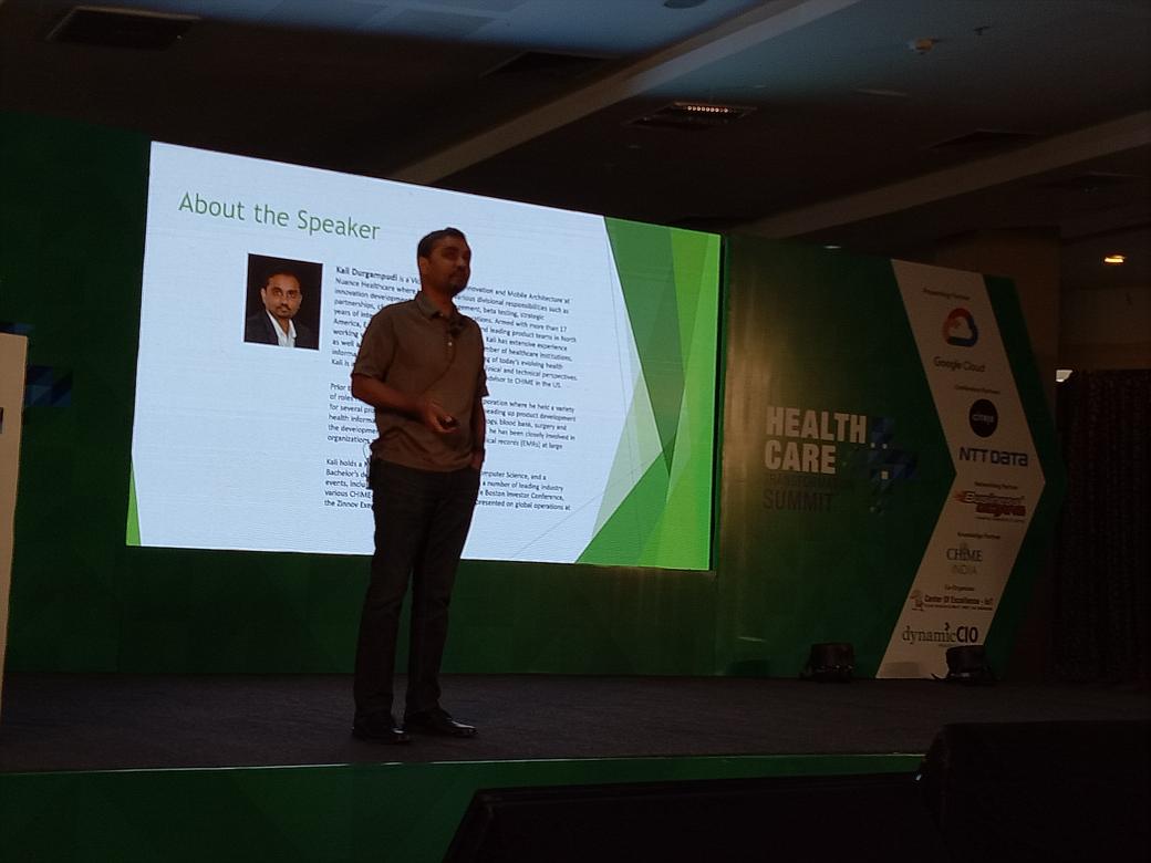 Kali @ Hyd Health Summit 18 may 2018