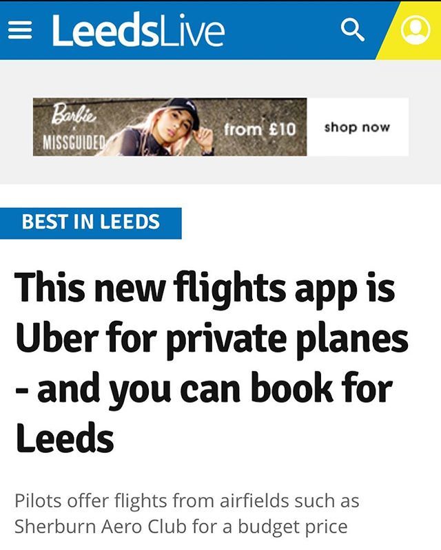 ryanheathheli's tweet photo. @flywingly (https://t.co/7DZrznTloy) is a great way to experience flying for much less than you would think with pilot pilots. Great feature in #leeds #leedslive @leedslive today. Check out the flights I have on offer via the link in my bio! #letsgoflying https://t.co/ats1lJCUWt https://t.co/A86LSaFLXr