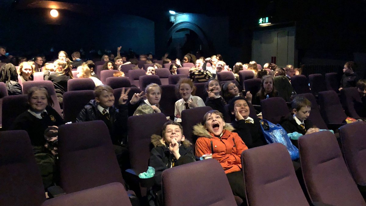 Year 6 are ready for their end of SATs reward. We’re ready for The Greatest Showman! 😄