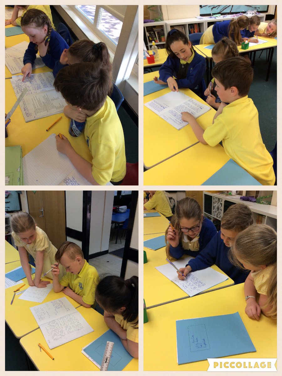 4B working in Editing Teams to improve their persuasive letters, inspired by our wildlife conservation project.