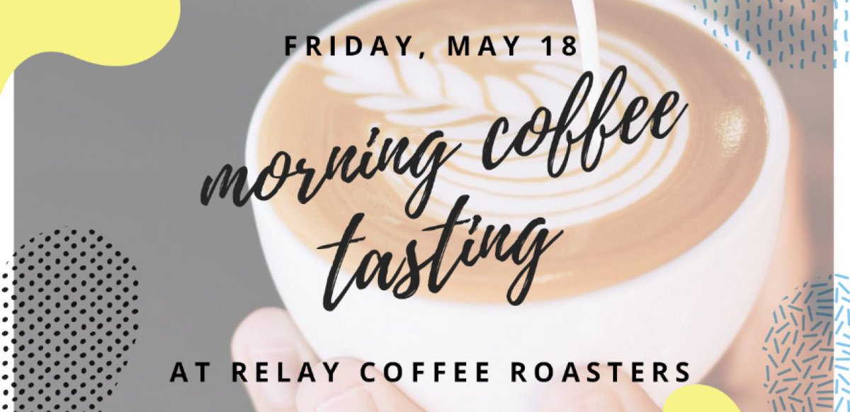 BruhaExclusive's tweet photo. Rise and grind #HamOnt, it's day 5 of #YPWeek2018!
@HamiltonHIVE presents Morning Coffee Tasting at @RelayCoffee!
Get your tickets at https://t.co/1crrp6W1t1 https://t.co/PKvcY8RqTy