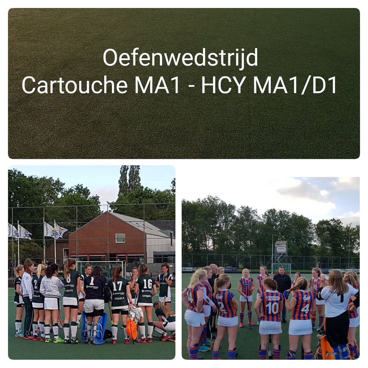 Met een combi van speelster uit HCY MA1 en D1 speelde we gisteren een oefenwedstrijd tegen Cartouche MA1. Na een voorsprong bij rust (0-1) werd de eindstand 3-1. <a href="/HCYpenburg/">Hockey Club Ypenburg</a>