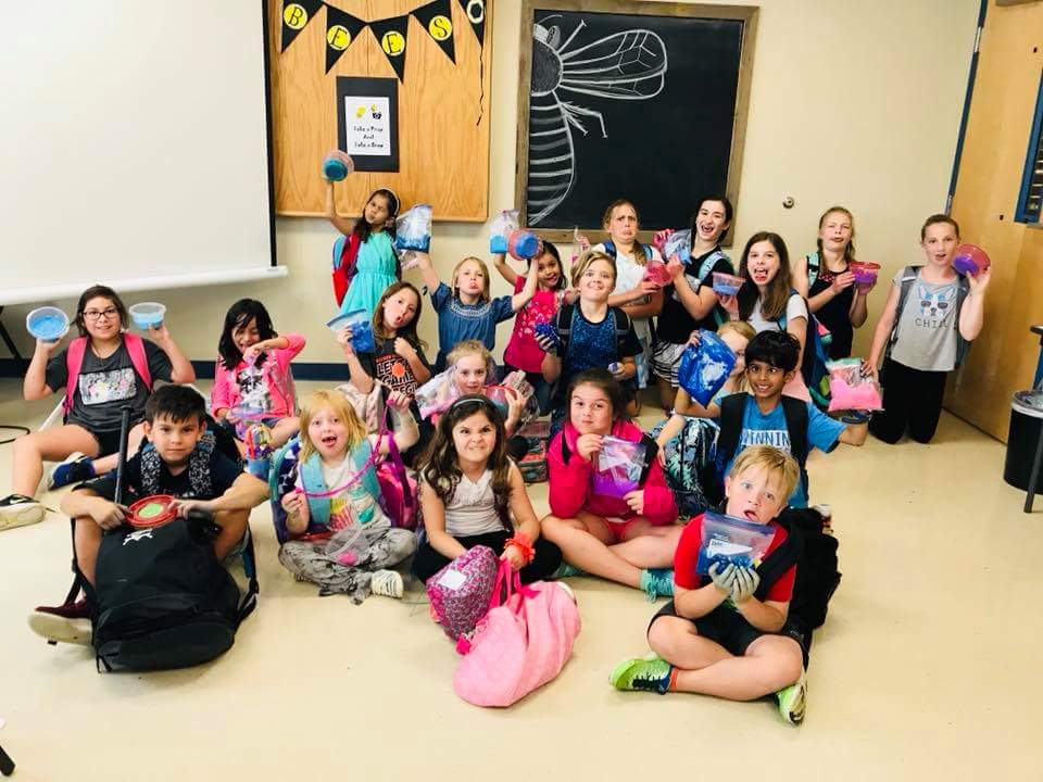 NISDEllison's tweet photo. Fluffy Slime with Mrs. Meneses and Mrs. Soto!  💛 #EllisonInspired https://t.co/BuSSvFQTDa