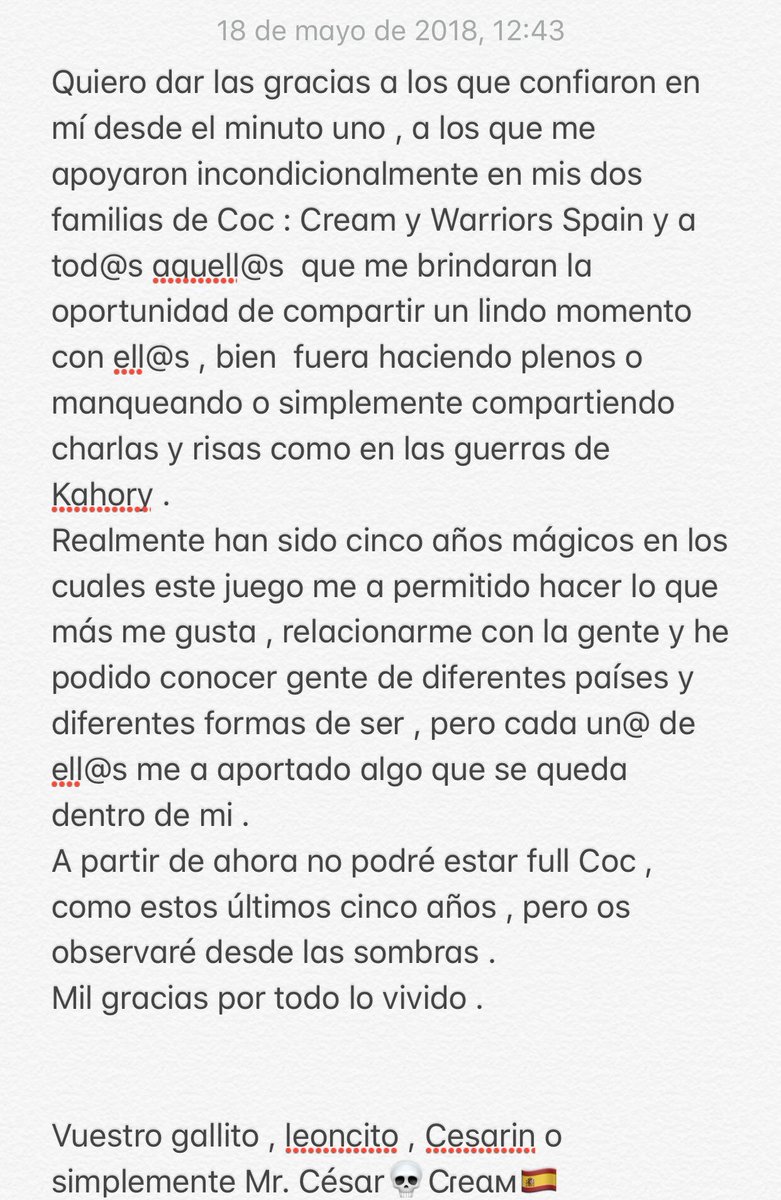 Mr. Césɑr💀Cɾeαм🇪🇸 tweet media