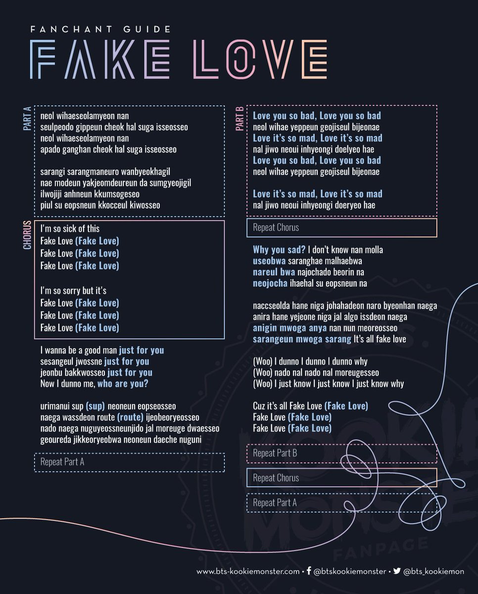  #BTS  #방탄소년단  #Fanchant  #BTSFanchant  #FAKE_LOVE