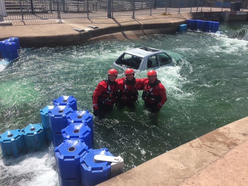 BANES_Fire's tweet photo. White watch swift water training Cardiff Bay with crews from Bath and Bedminster. Great days training.  
#notjustforfires

 https://t.co/V3iUdRrGjg https://t.co/WCSmQxaCSH