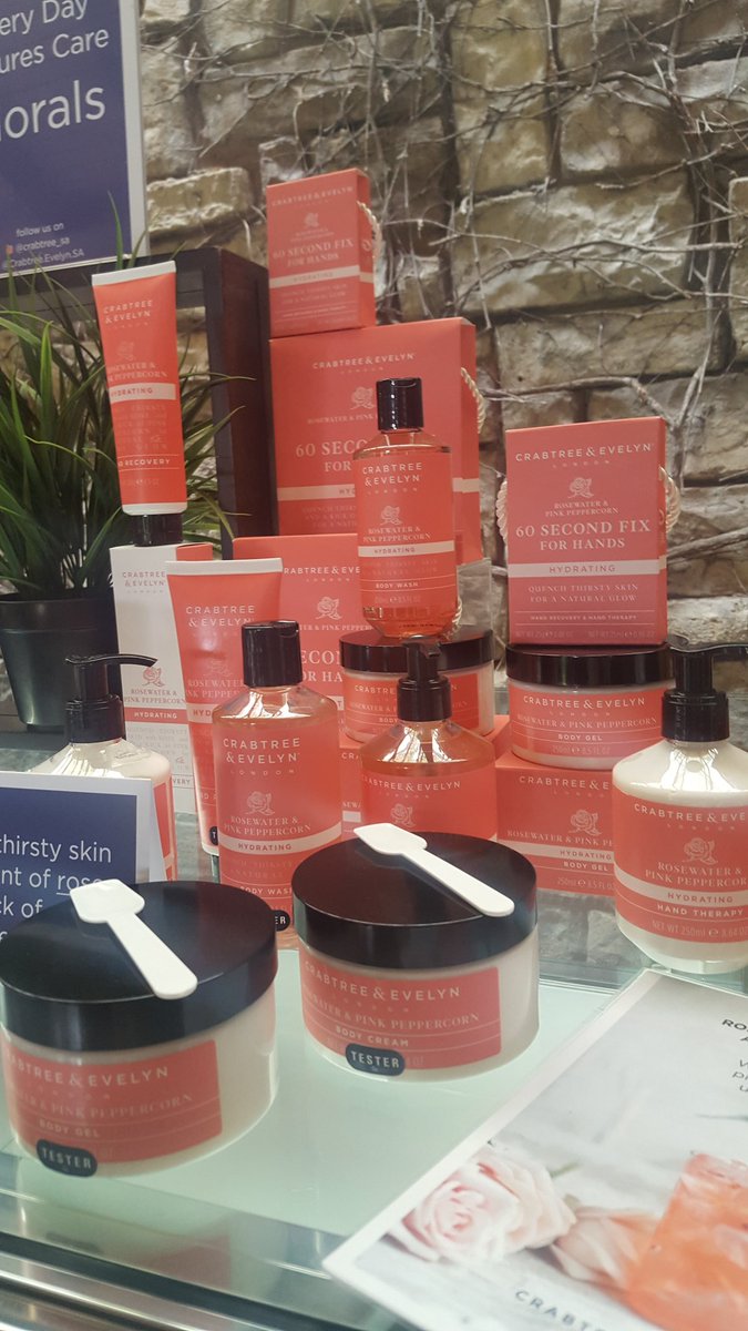 Goodies 😍 #InspiredByNature #TsogoSun #CrabtreeAndEvelyn