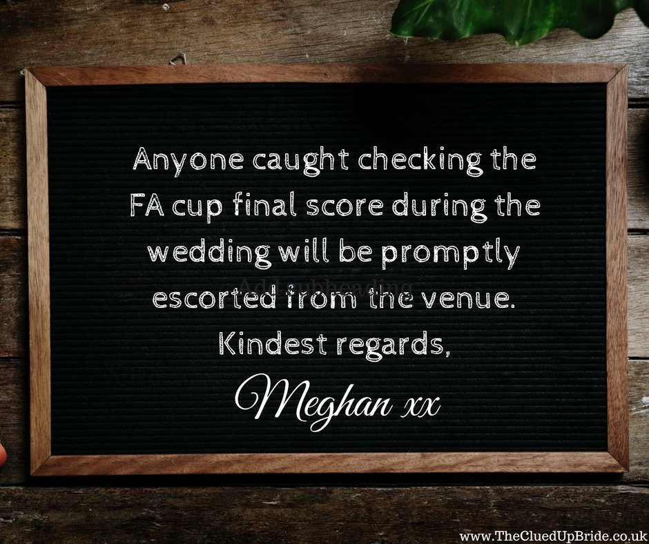 A little #Friday fun! Can anyone help me source this for a #bride that has left it until the last minute? ;) 
#wedding #RoyalWedding #RoyalWedding2018 #MeghanAndHarry
