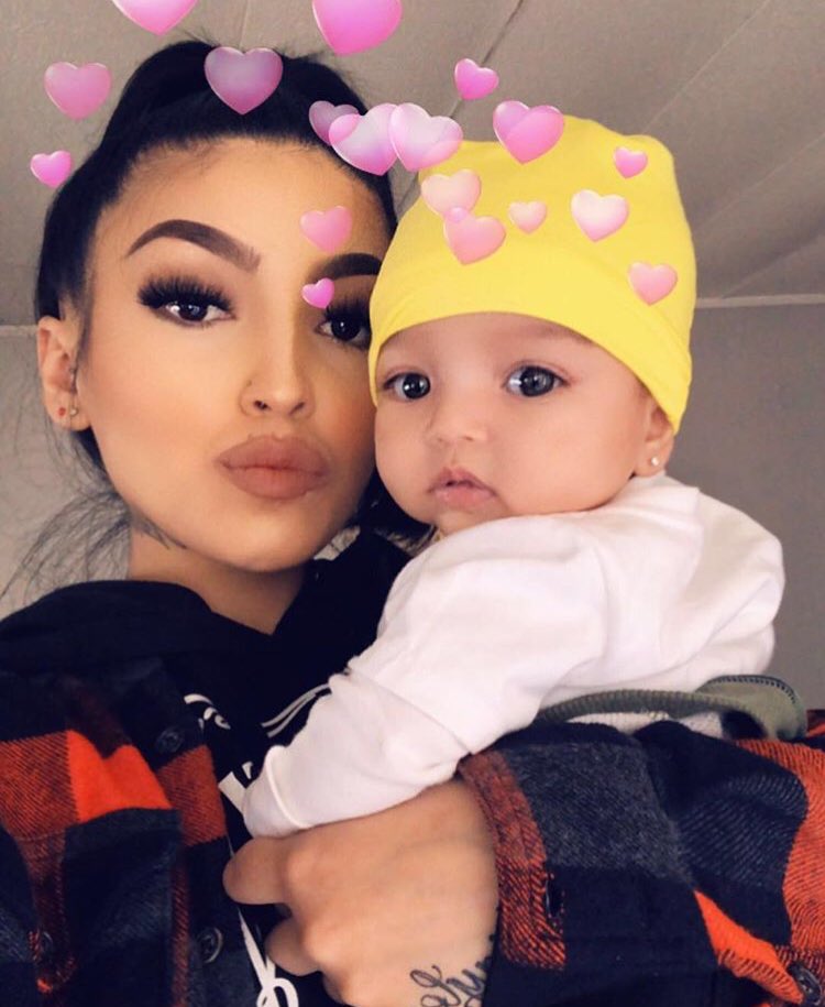 — my daughter,

just when you think you know love, something little comes along to remind you how big it really is. two months of pure love. i love you my beby girl. 🥀