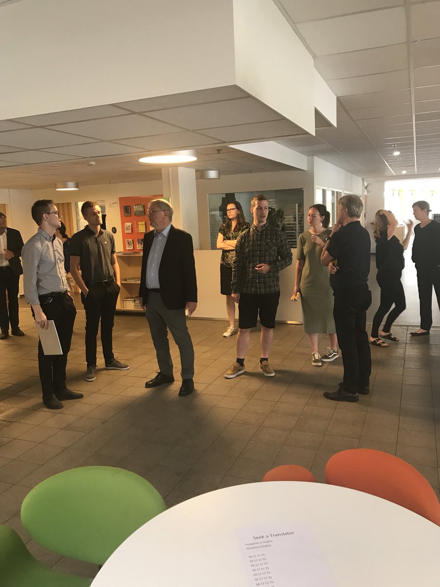 dittestr's tweet photo. Rundvisning på UCN af søde studerende @akkreditering https://t.co/TYreKg9uDC