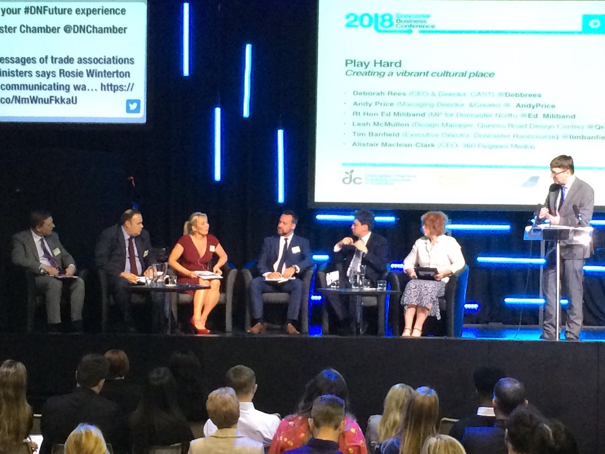 DNChamber's tweet photo. Need more creative businesses in Doncaster town centre says Leah McMullen @QrdStudios #DNFuture https://t.co/SUuhTR5fN5