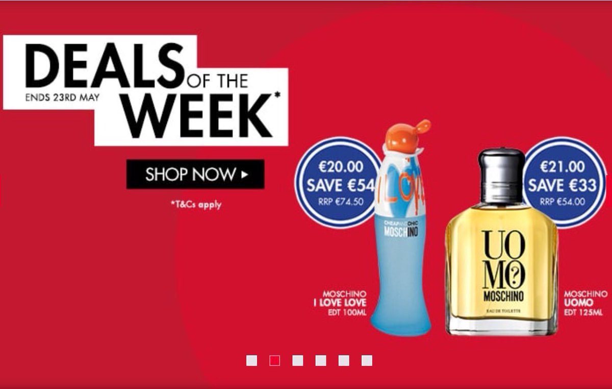 Tpsgreen0178's tweet photo. Our amazing deals of the week for men and ladies! Grab them before they're gone! #theperfumeshop @ThePerfumeShop @TPSPeople @avinitlargechic https://t.co/9CVaXQsWdh