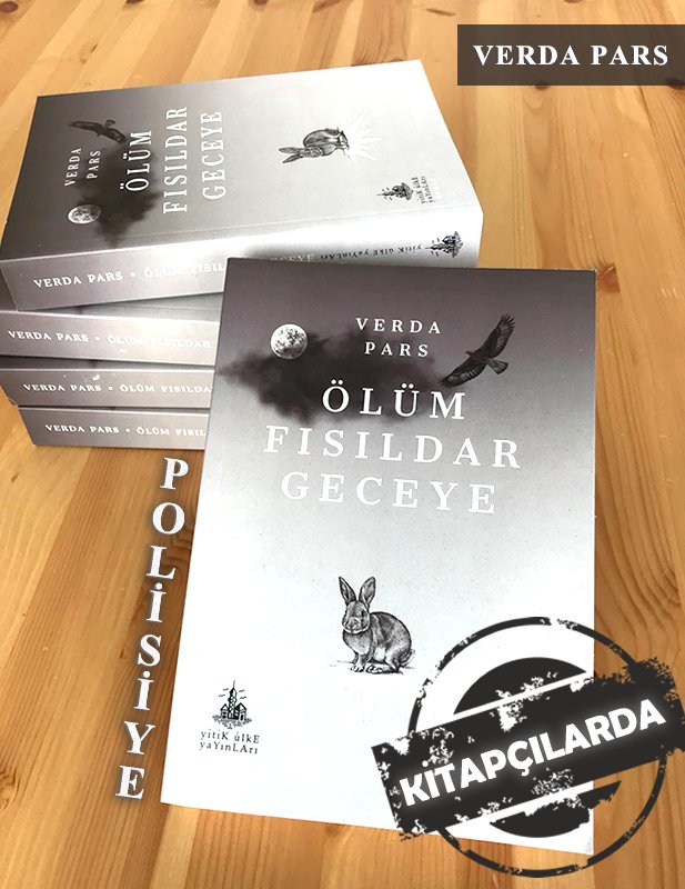 İkinci romanı için zarif bir cinayet planlamaya çalışırken başına geleceklerden tümüyle habersiz Misli Perin'in yeni macerası, "Ölüm Fısıldar Geceye" <a href="/yitikulkeyayin/">yedek hesaptır</a>'dan çıktı. <a href="/VerdaPars/">verdapars</a>'ın yeni #polisiye romanı tam bir solukluk. Kitapçı ve internet sitelerinde.. İyi okumalar :)
