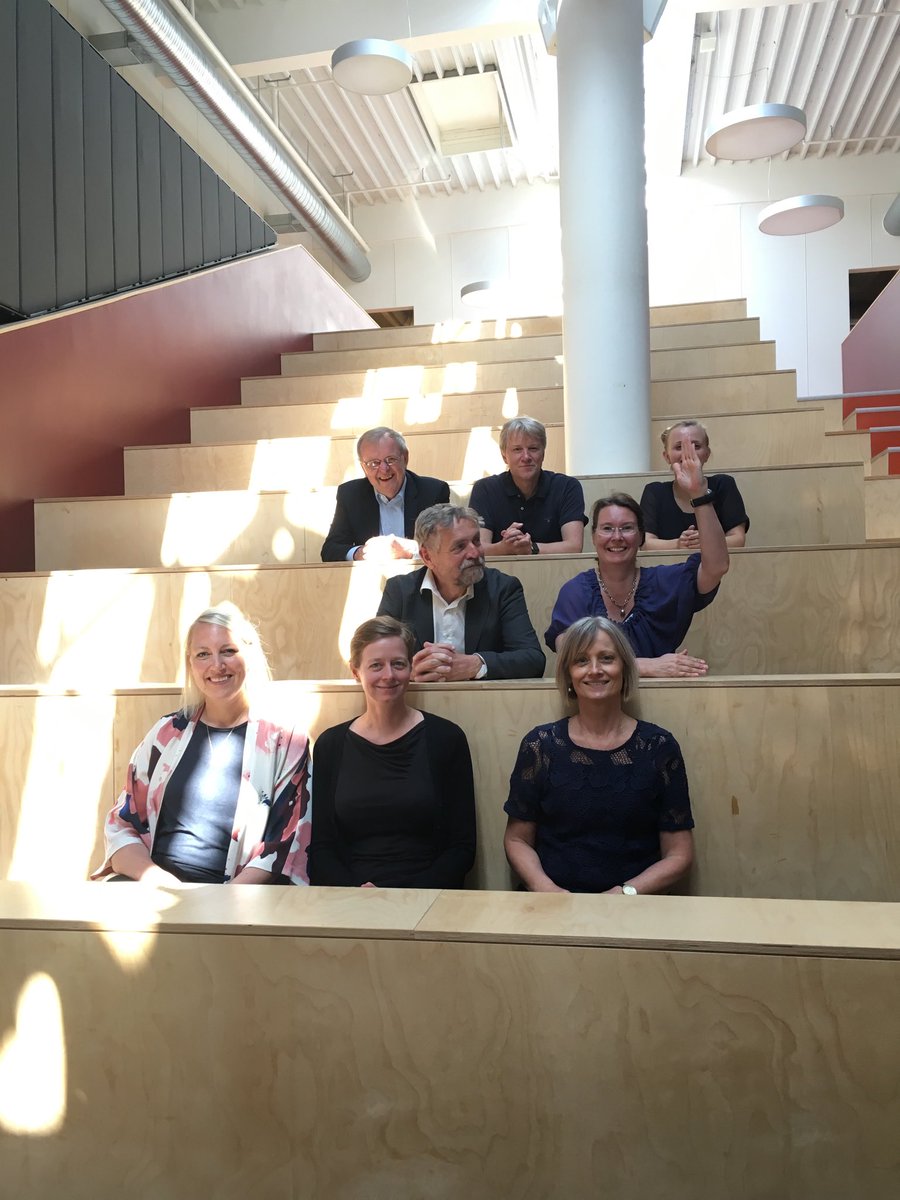 IngeEnroth's tweet photo. @akkreditering og panel på spændende besøg på UCN’s forskellige campusser. Her i åbent auditorium på Sofiedalsvej😀 https://t.co/2GVm8lbsvH