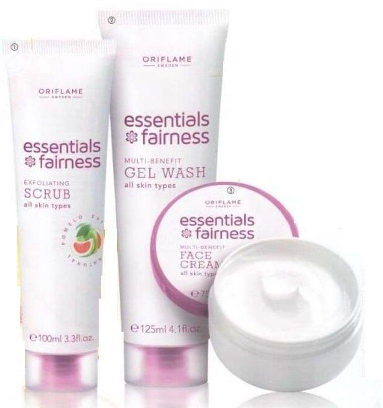 oriflame products essentials fairness