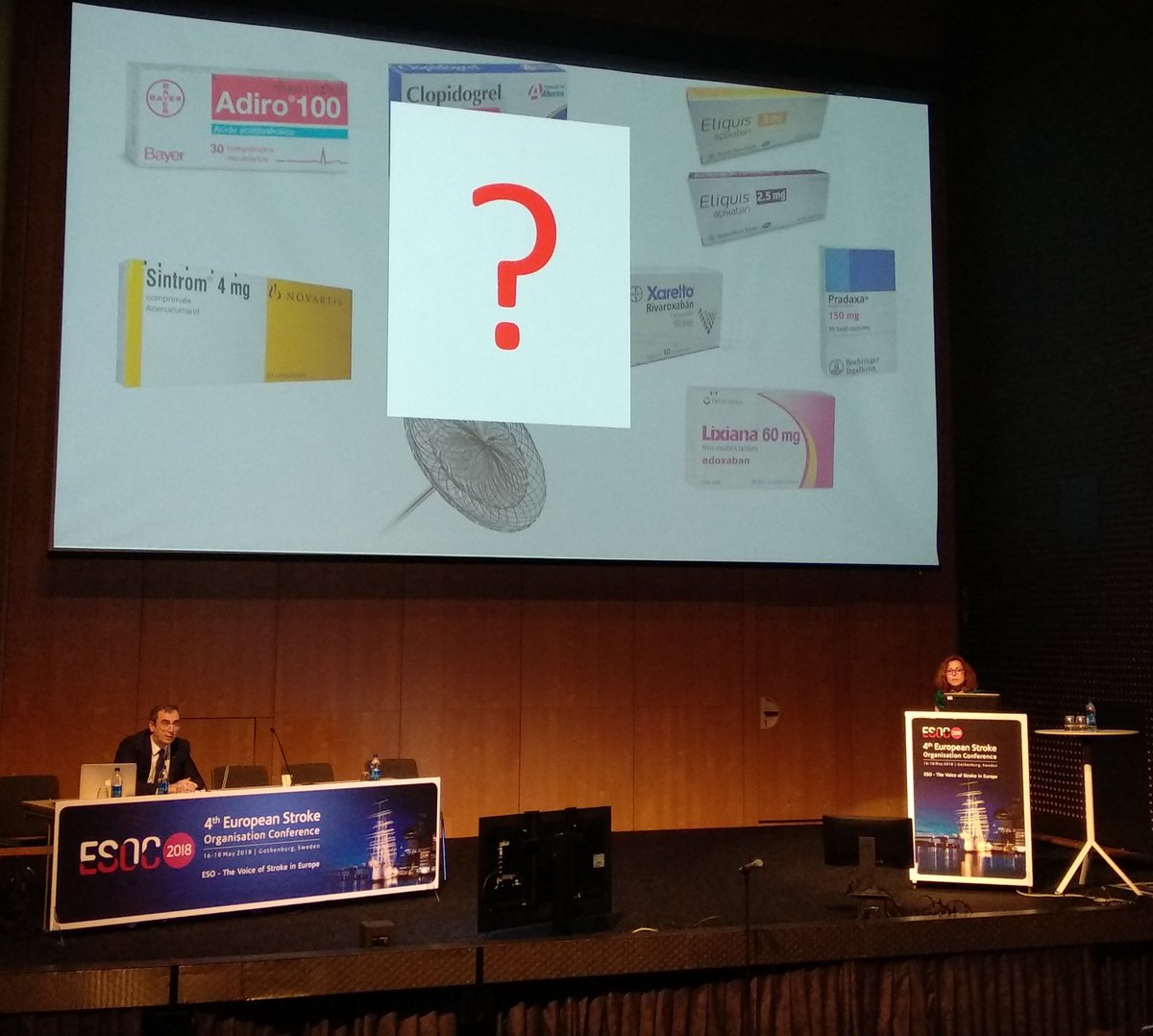 Overview of the ESUS, concept, diagnosis and treatment by Dr. Marta Rubiera (@mrubifu) at #ESOC2018.