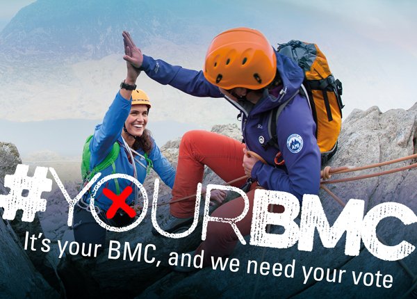 Team_BMC's tweet photo. It’s your BMC, and we need your vote https://t.co/0k9wkmWUcz Climbing, hill walking and mountaineering are changing. We need your help to shape the future of your BMC. Find out more now! #BMCagm2018 https://t.co/DjFDfEnsod
