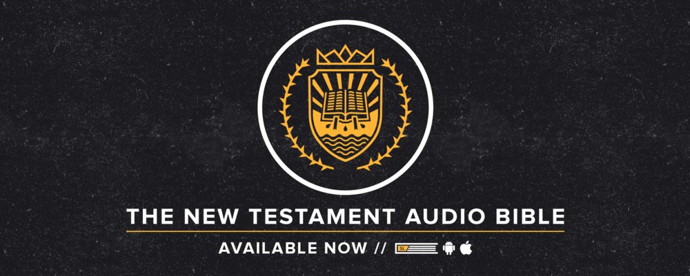 AVAILABLE NOW // The Entire New Testament in Audio Form from Streetlights Bible + goo.gl/9fzhnG