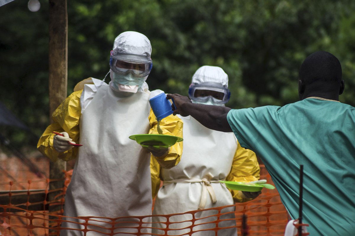 CGTNOfficial's tweet photo. The number of suspected, probable and confirmed #Ebola cases in the Democratic Republic of the Congo has risen to 45, with 25 people dead, the World Health Organization says https://t.co/Z8ouzJnTzE