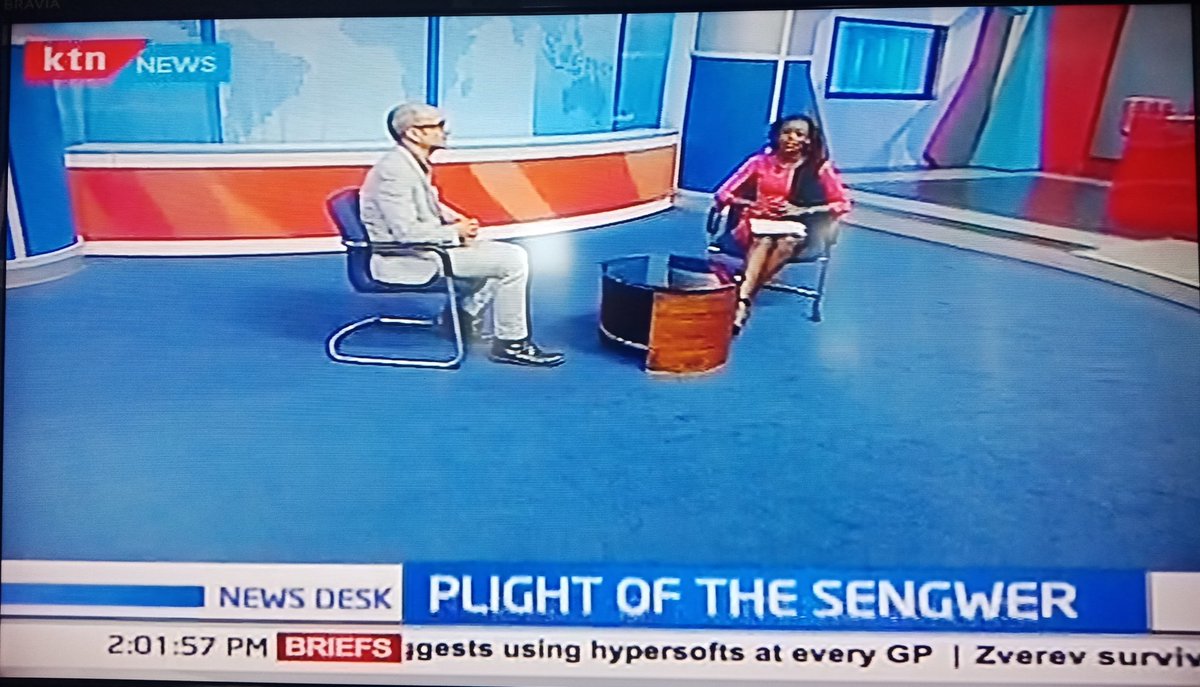 @spinachcharm on @KTNNews discussing the plight of the Sengwer and the #FamiliesTornApart report by @AmnestyKenya @amnesty