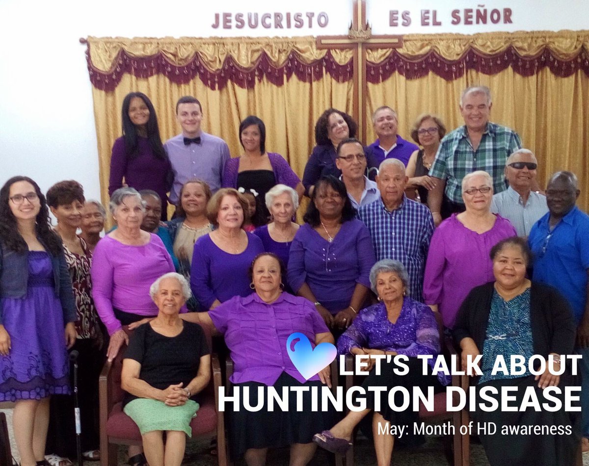 HDPuertoRico's tweet photo. El 18 de mayo fue declarado como el Día de Concienciación de la Enfermedad de Huntington el pasado año. Huntington es una enfermedad neurodegenerativa que afecta las células nerviosas del cerebro y actualmente no existe cura. ¡Vístete de 💙 o 💜 hoy y envíanos tu foto! #FHPR https://t.co/ca9EU130az