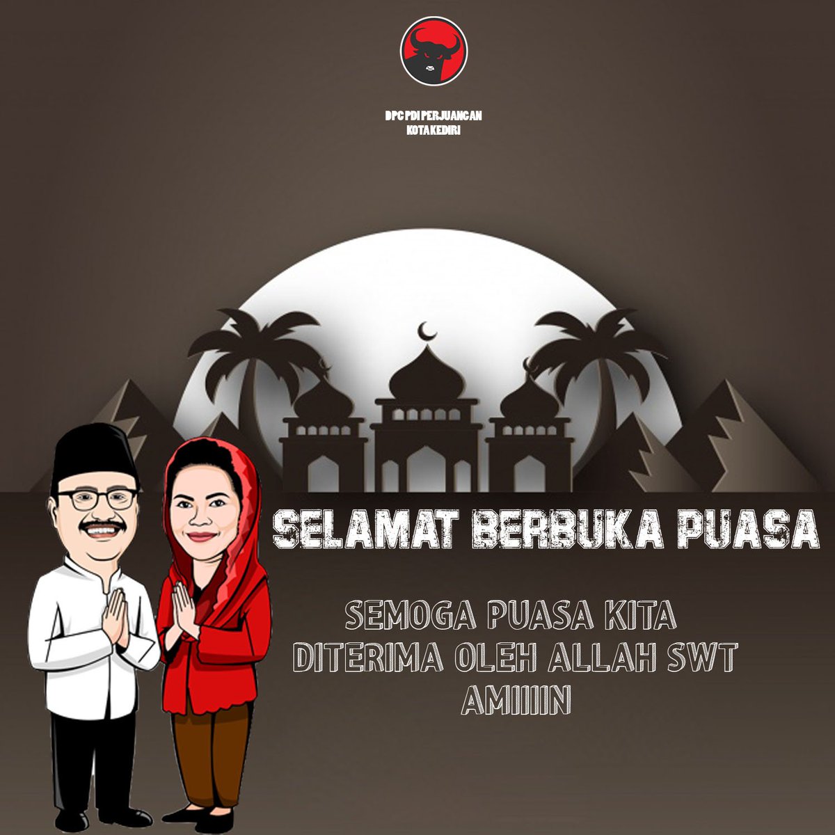#SalamDuaJari
#GusIpulMbakPuti 
#GusIpulMbakPutiMenang 
#kabehsedulurkabehmakmur #pilkadajatim2018 
#PilgubJatim2018 
#pdiperjuangan 
#pdiperjuanganm3nang 
#pdipjatim
#pdipkotakediri
#DPCPDIPerjuanganKotaKediri
#MenangMenangMenangYes