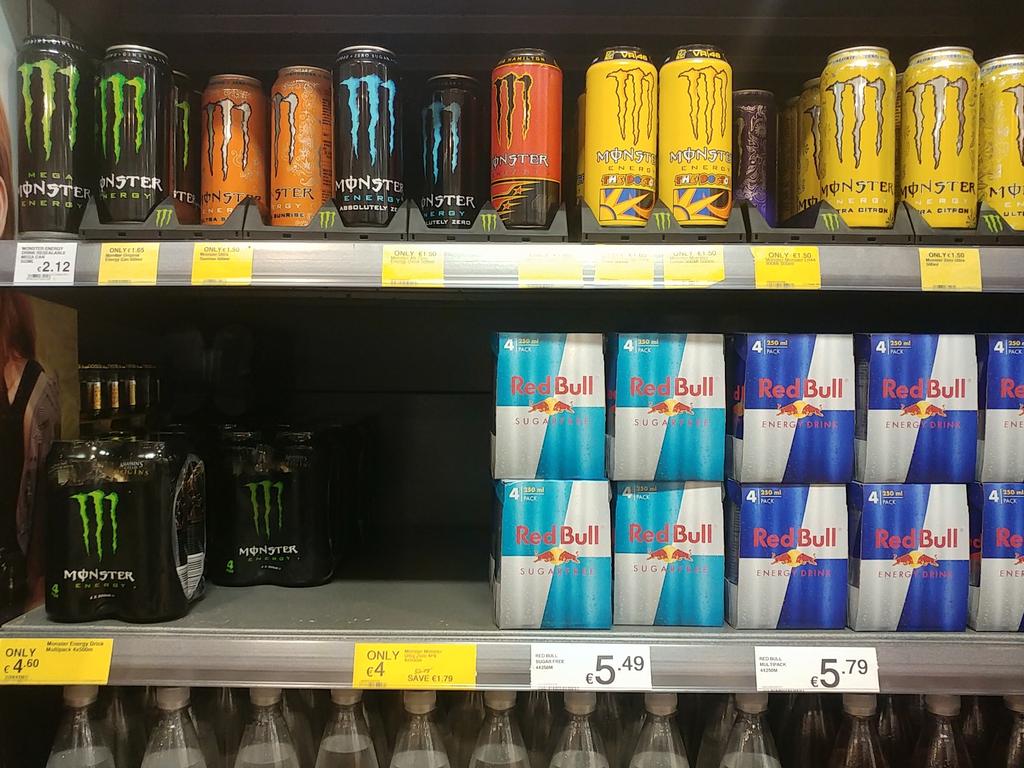 NotLetsGoCrazy's tweet photo. Why is it that monster in always sold out and redbull not? Hmmmmm https://t.co/EHzlQhAm1Y