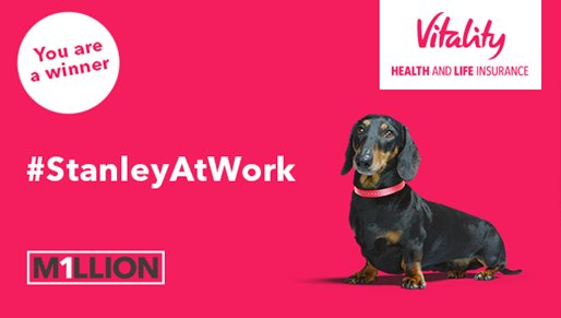 VitalityAdviser's tweet photo. Congratulations @PSPGroupCo you’ve won an Amazon Echo Dot. Please send @Vitality_UK a DM with your email address so we can arrange the fulfillment of your prize. We’ll have another winner next Friday so keep sharing your #StanleyAtWork pics! T&amp;Cs apply: https://t.co/PwcJt7krlB https://t.co/V2qfPFtO2N