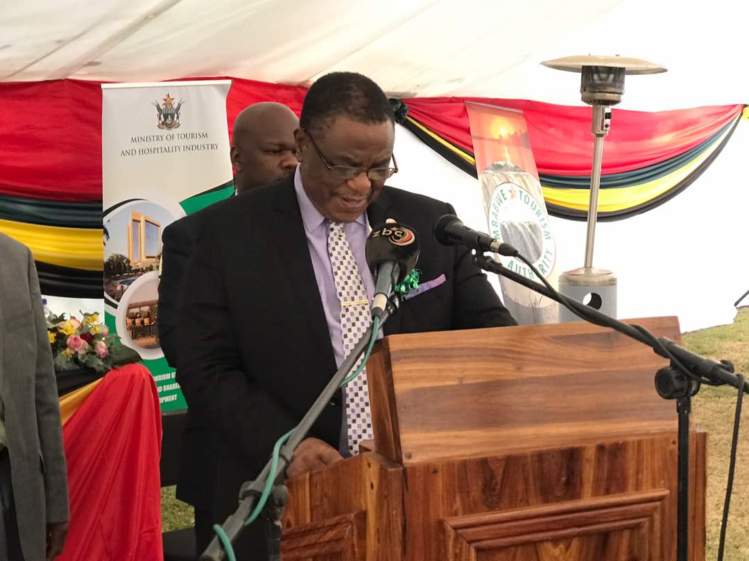ZtaUpdates's tweet photo. The Guest of Honour, Vice President of The Republic of Zimbabwe CDE Dr. CDGN Chiwenga deliver his remarks:
https://t.co/9JXzISm15x
#visitzimbabwe #iluvzim #zimtourismrecovery #nmmz #ourrichhistory #ztaupdates #tourismmasterplan2018 https://t.co/eMlI44c1p2