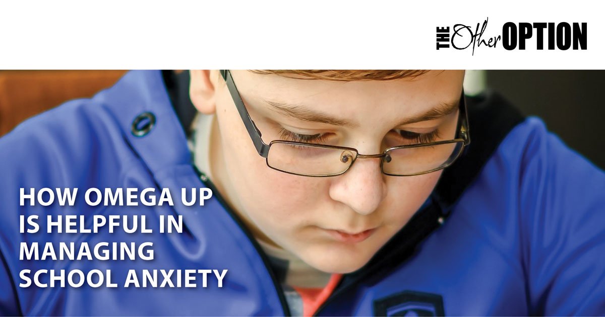 otheroptionSA's tweet photo. See what Ann, mom of a 14 year old teenager has to say about school stress and how Omega UP has helped! #TakeTheOtherOption #OmegaUp https://t.co/Ry3m0CktyY https://t.co/J8beqlEoNB