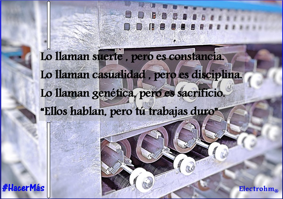 ResisElectrohm's tweet photo. #HacerMás 
#Electrohm
#Resistencias de #Potencia
#NeutroaTierra
#Generadores
#Subestaciones
#Eléctrica
#Construplan
#Construcción https://t.co/GnTgM5lGMa