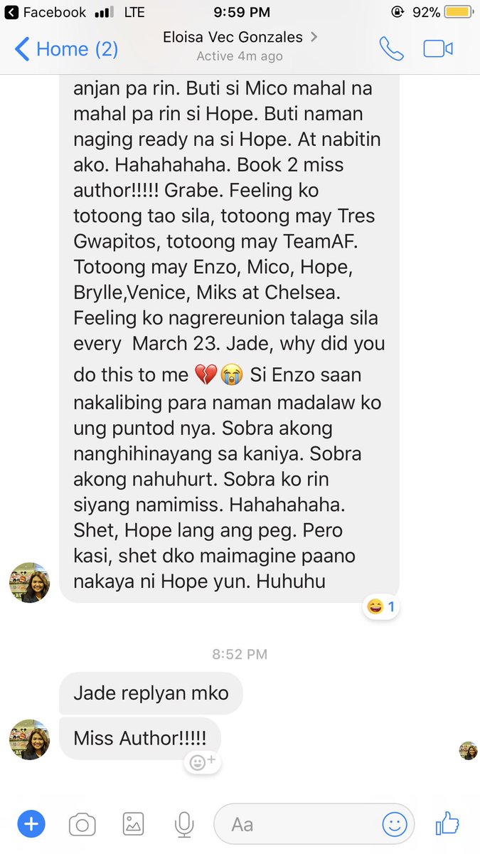 GirlinloveWatty's tweet photo. So may nagfafangirl about #100STHH kasi ngayon lang niya natapos basahin ๐คฃ hi @evmgchoi https://t.co/Cpr80D2Pfz