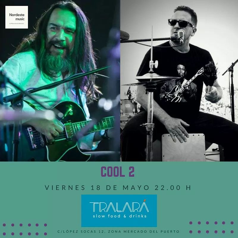 Alberto Gulias (@albertogulias) on Twitter photo Ésta noche/Tonight! 10 pm
#Cool2 en @tralaralp
C/López Socas 12 #LaIsleta #LasPalmasGrancanaria @susana_nordestemusic
#LiveMusic #MúsicaEnVivo #PopSoulFunkSmooth <a href="/QhacerLasPalmas/">Qué hacer Las Palmas</a> @MiPlanHoyGC Ésta noche/Tonight! 10 pm
#Cool2 en @tralaralp
C/López Socas 12 #LaIsleta #LasPalmasGrancanaria @susana_nordestemusic
#LiveMusic #MúsicaEnVivo #PopSoulFunkSmooth <a href="/QhacerLasPalmas/">Qué hacer Las Palmas</a> @MiPlanHoyGC