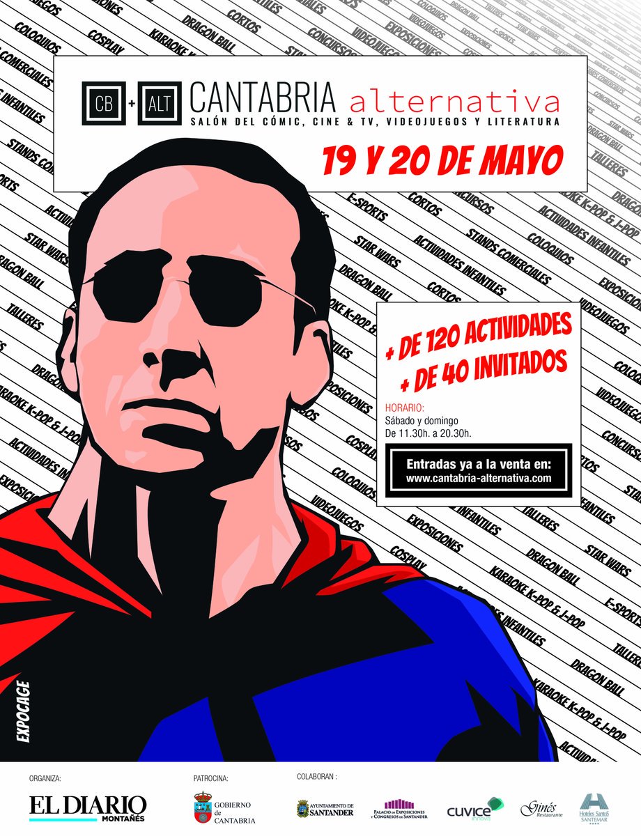PopCultureEs's tweet photo. ¡Nos vamos a #CantabriaAlternativa2018! Mucha familia en un evento súper molón, con @Nexus4comic @enriquevvegas @IbanCoelloSoria @ajalburquerque @esthergili_ @polarcomic @mogorron @InakiMiranda @brun2099 @Hombre_Maquina @garrisanjose @TomosyGrapas... ¡19 y 20, @PdeExposiciones! https://t.co/1m9rGmYyCR